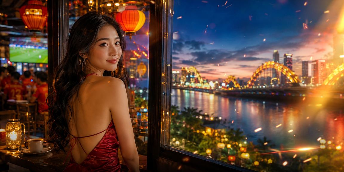 Người chơi casino tại Đà Nẵng thư giãn với cà phê theo dõi kết quả cược