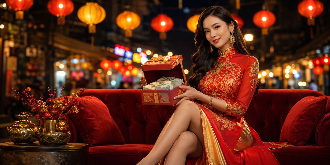 Khung cảnh đặt cược sôi động tại chợ đêm Huế bên các trò casino